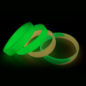 Glow-In-Dark Silicone Bracelets